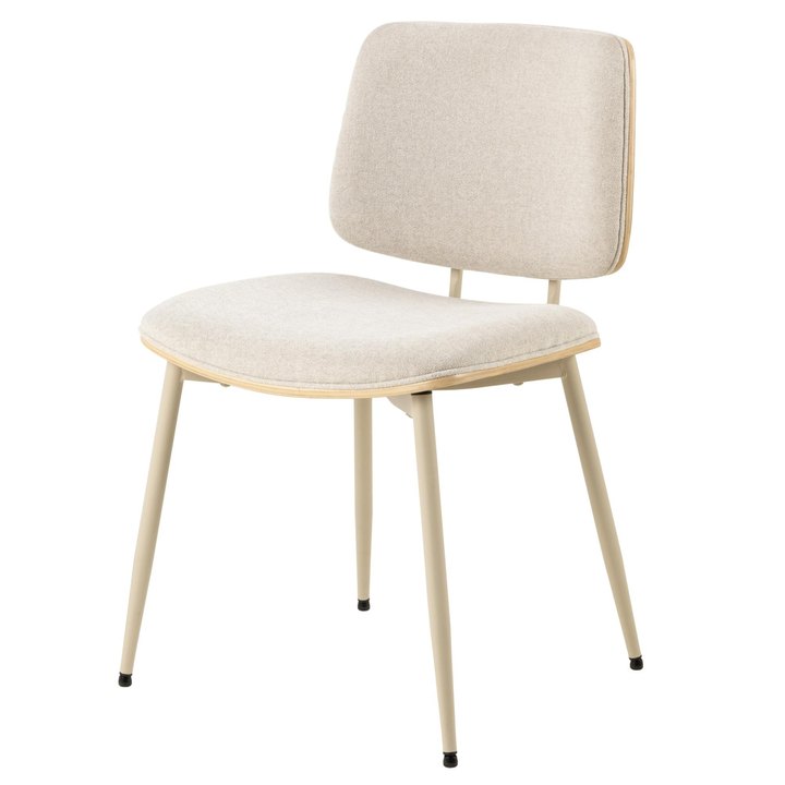 Sconto Jídelní židle OWEN béžová/šedá