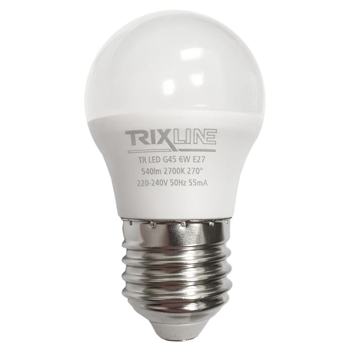 LED žárovka P1169 E27, 6W, teplá bílá 1