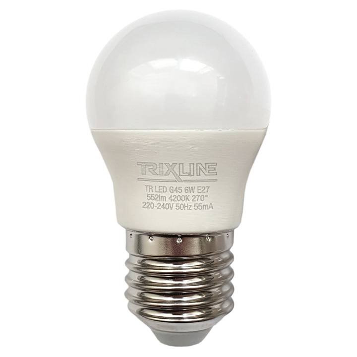 LED žárovka P1368 E27, 6W, neutrální bílá 1