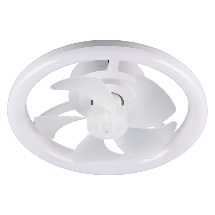 Stropní LED svítidlo s ventilátorem PAJALA bílá 1