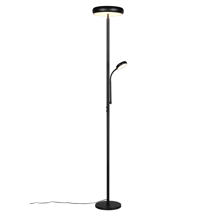 Stojací LED lampa PALERMO černá 1
