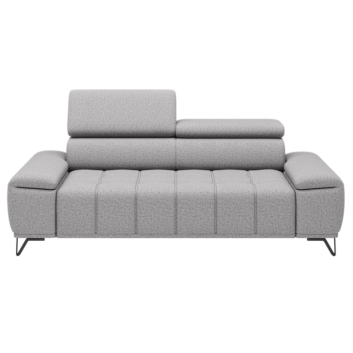 Sconto Pohovka PALLADIO 3F šedá, s funkcí