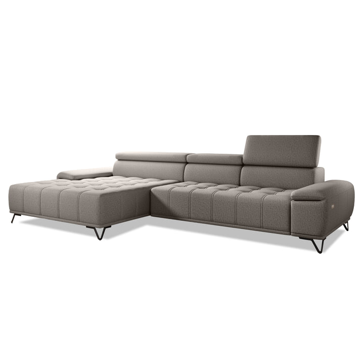 Sconto Sedací souprava PALLADIO MINI levá, světle hnědá