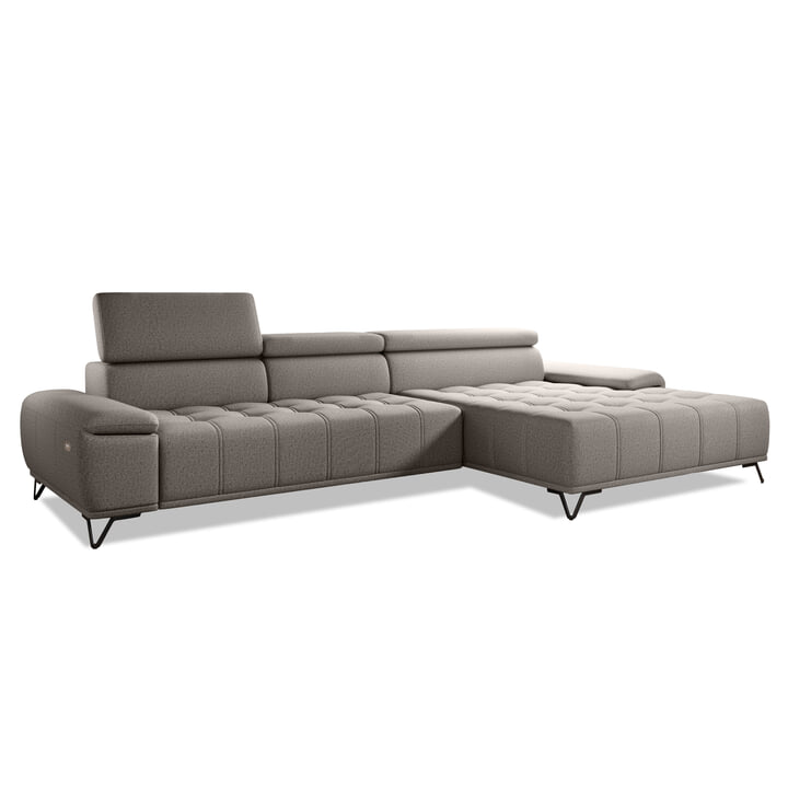 Sconto Sedací souprava PALLADIO MINI pravá, světle hnědá