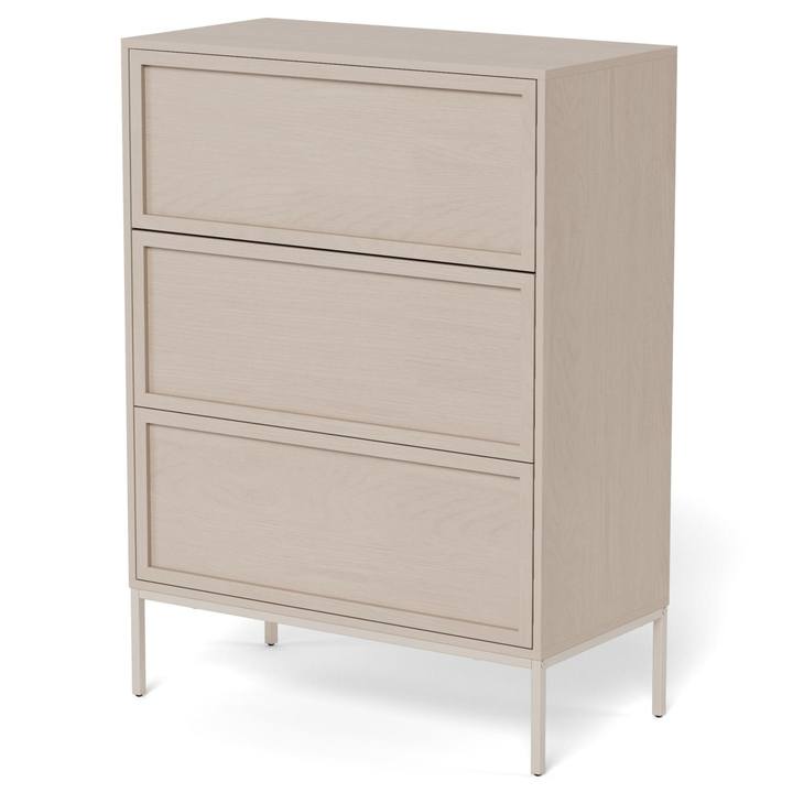 Sconto Komoda PALMDALE 80 šedá