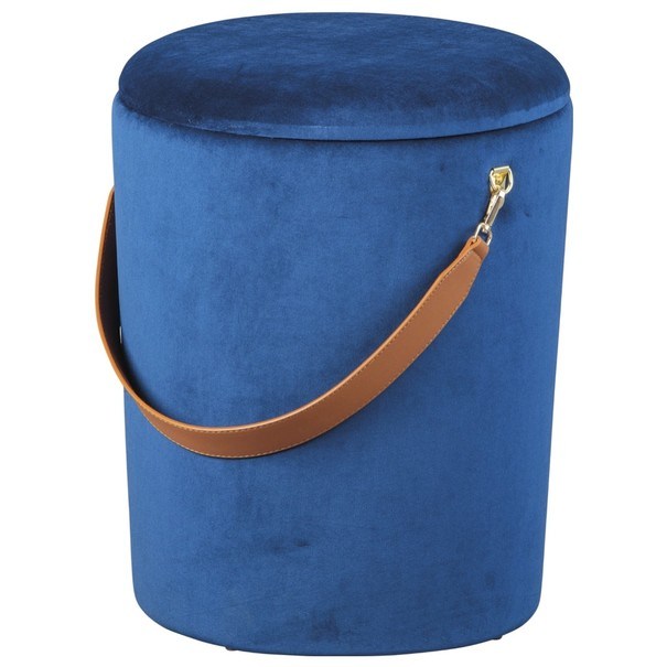 Taburet PAPUA modrá 1