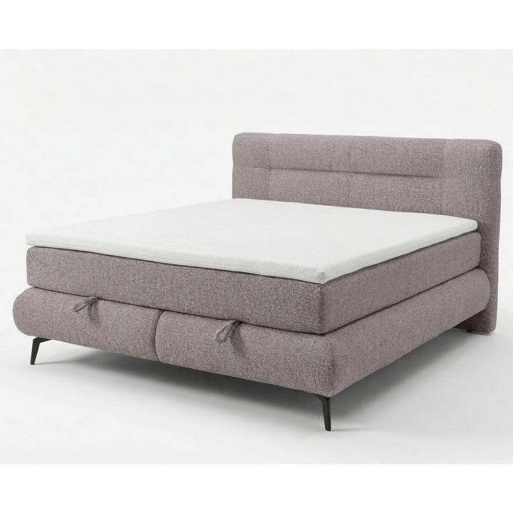 Sconto Postel s matrací PARROT pudrová, 140x200 cm