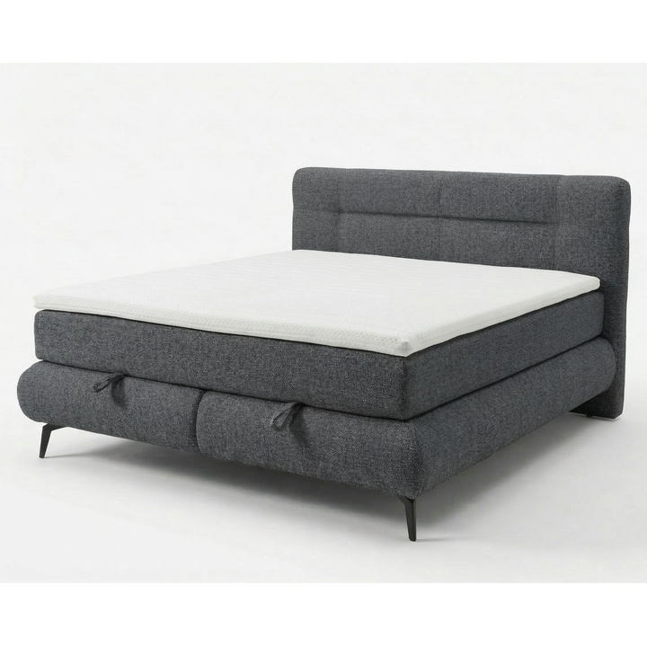 Sconto Postel s matrací PARROT šedá, 180x200 cm
