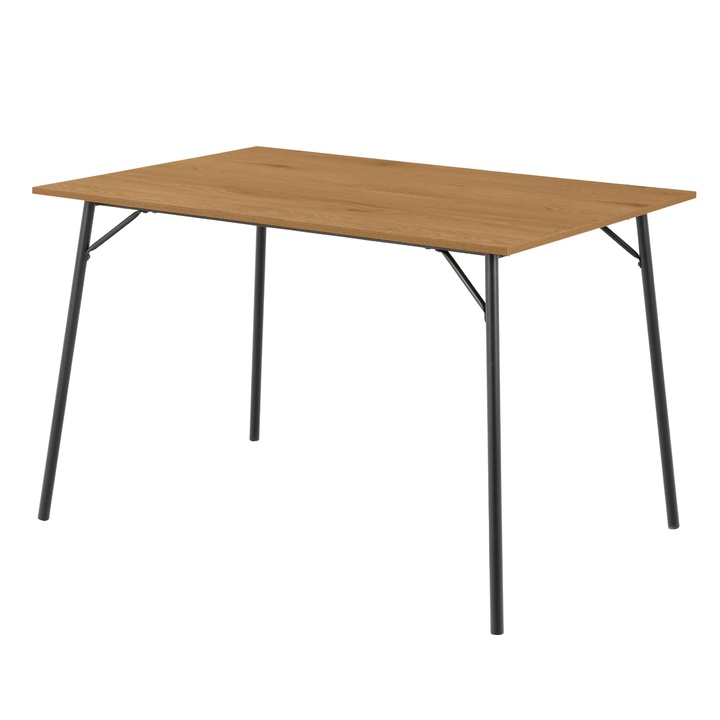 Sconto Jídelní stůl PERU přírodní/černá