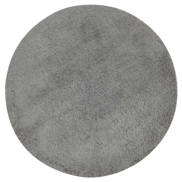 Koberec PESANTE stříbrná, průměr 120 cm 1
