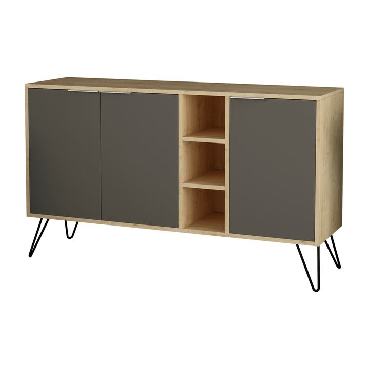 Sconto Komoda PICADILLY dub/antracitová