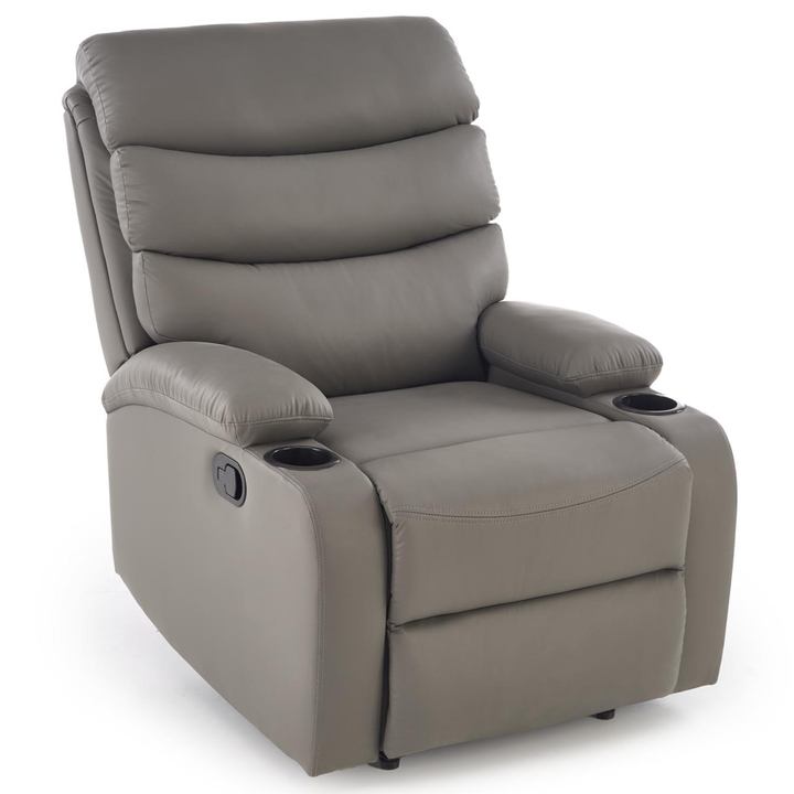 Sconto Relaxační křeslo PIRES šedá