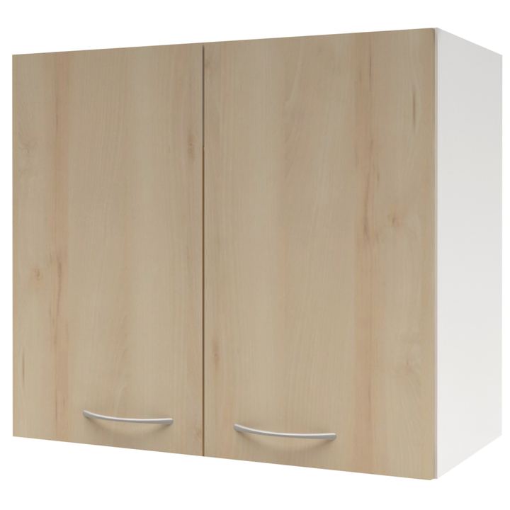 Sconto Závěsná horní skříňka POLAR II buk/bílá, šířka 60 cm, výška 53 cm