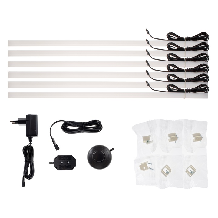 LED osvětlení PONTYPOOL III teplá bílá, 6 ks 1