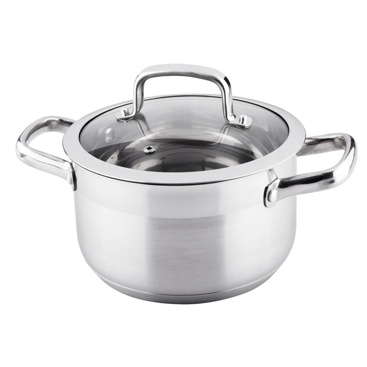 Hrnec s pokličkou PRESTIGE nerezová ocel/sklo, objem 3,5 l 1