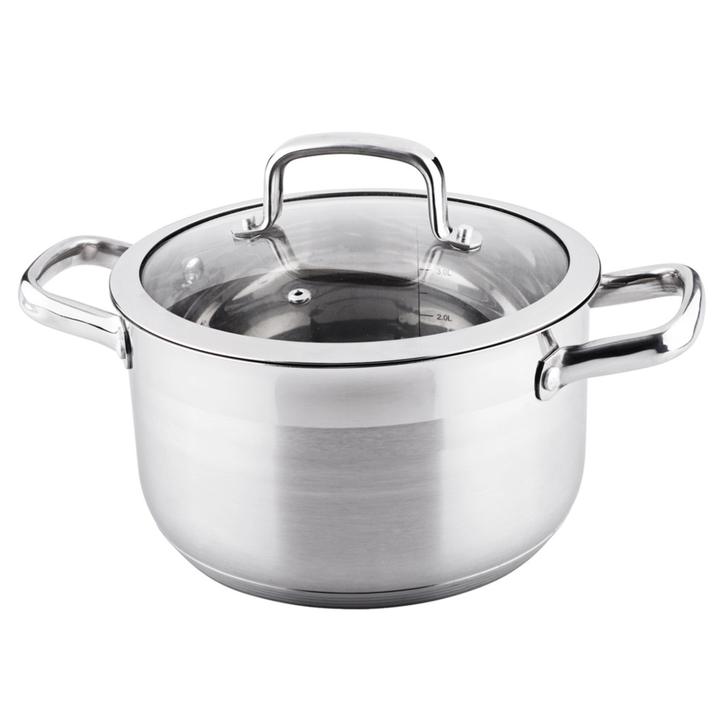 Hrnec s pokličkou PRESTIGE nerezová ocel/sklo, objem 4,6 l 1