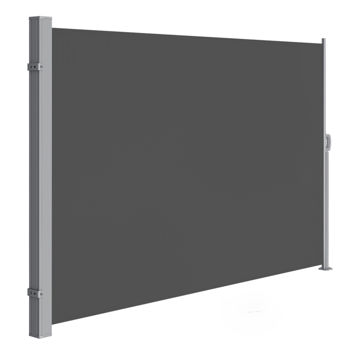 Boční markýza PRIVACY šedá, 160x350 cm 1