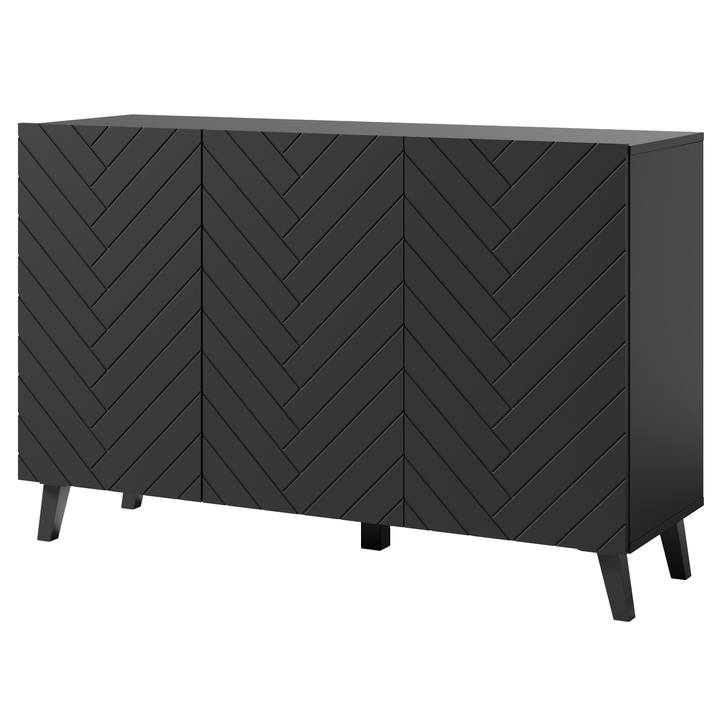 Sconto Komoda PROBUS D 3 černá