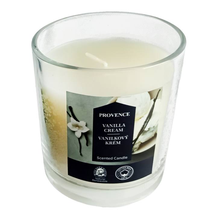 Sconto Vonná svíčka PROVENCE vanilkový krém, 135 g