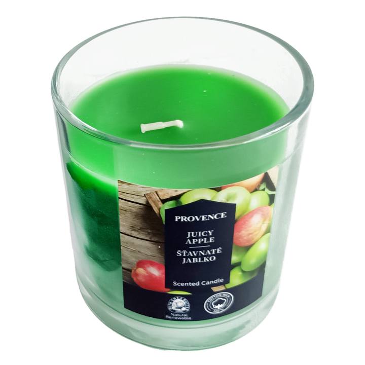 Sconto Vonná svíčka PROVENCE šťavnaté jablko, 135 g