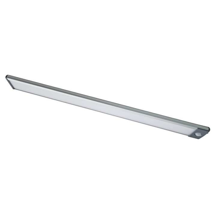 Sconto Podlinkové LED svítidlo QTEC stříbrná, šířka 46 cm