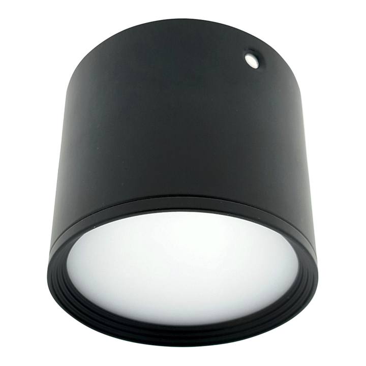 Stropní svítidlo QTEC černá, průměr 8 cm 1