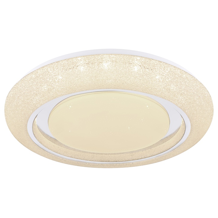 Sconto Stropní LED svítidlo RADA opálové sklo/bílá