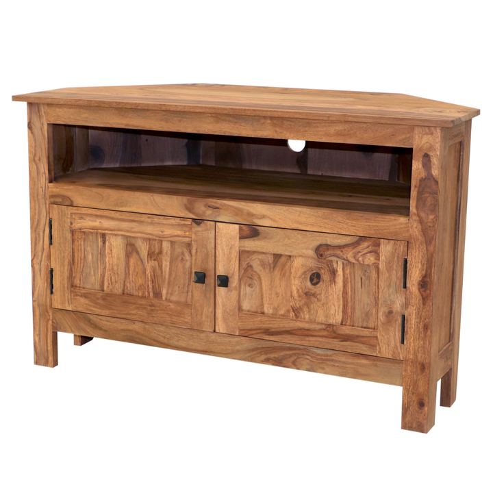 Rohový TV stolek RAMIL 110 palisandr 1