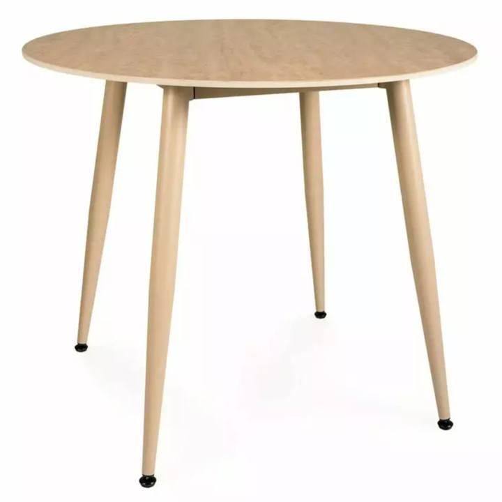 Jídelní stůl RAUN béžová/kašmírová, šířka 90 cm 1