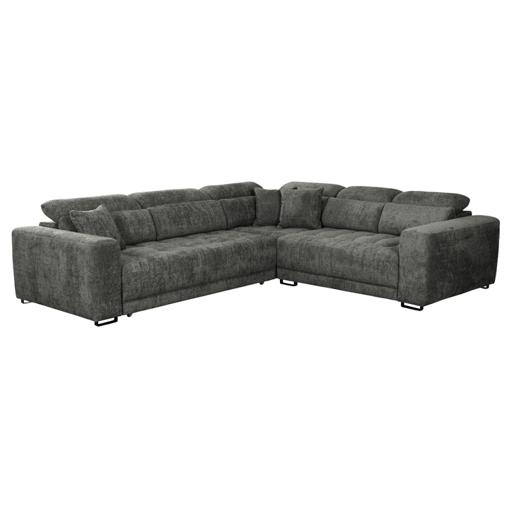 Sconto Sedací souprava REGINA I pravá, grafitová