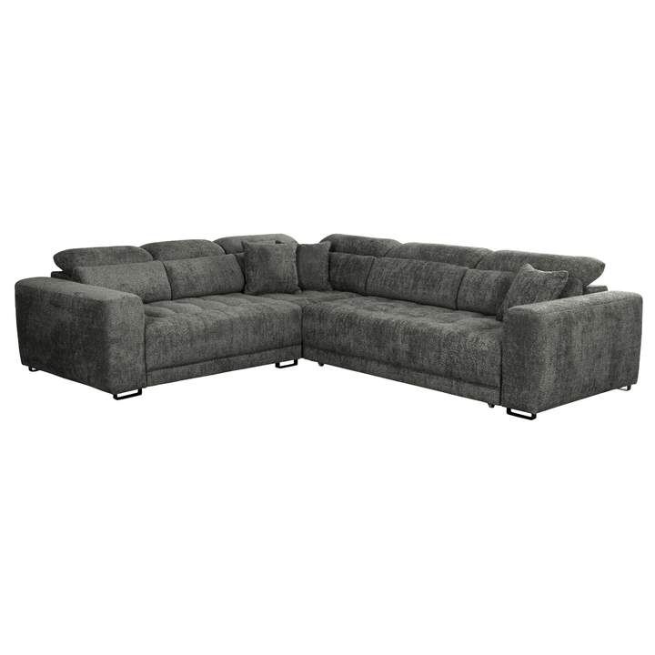 Sconto Sedací souprava REGINA I levá, grafitová