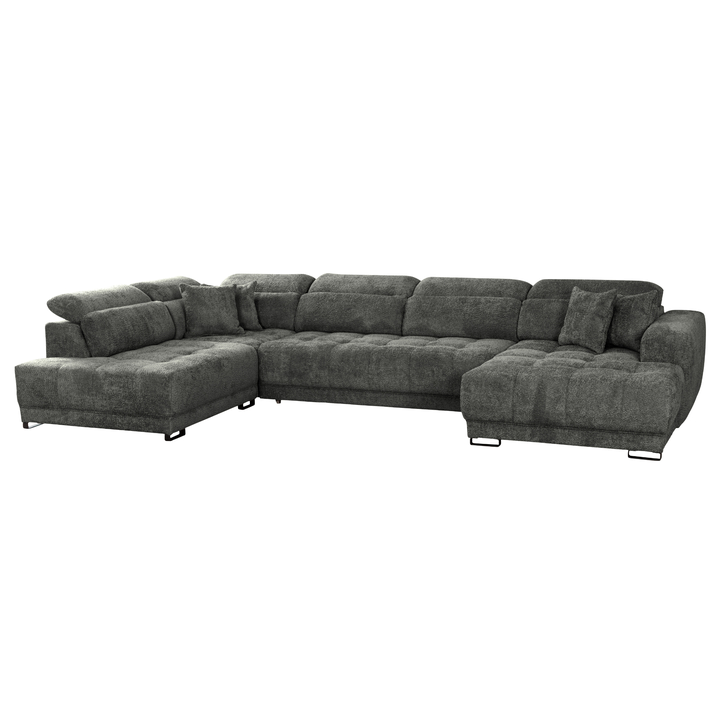 Sconto Sedací souprava REGINA II levá, grafitová