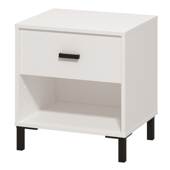 Sconto Noční stolek RELIA bílá