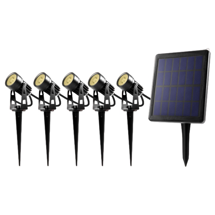 Venkovní solární LED svítidlo RETLUX RGL 119 černá 1