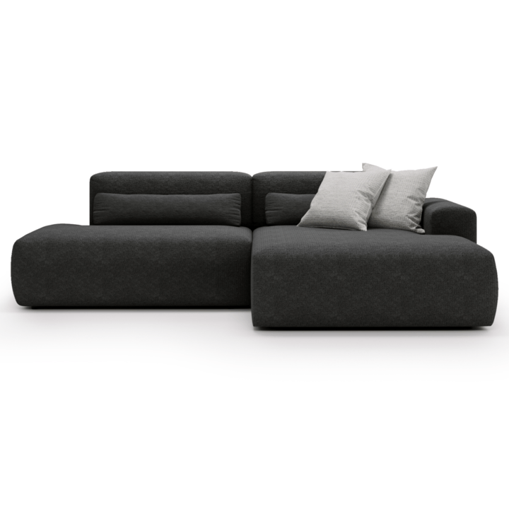 Sconto Sedací souprava REVE pravá, černá