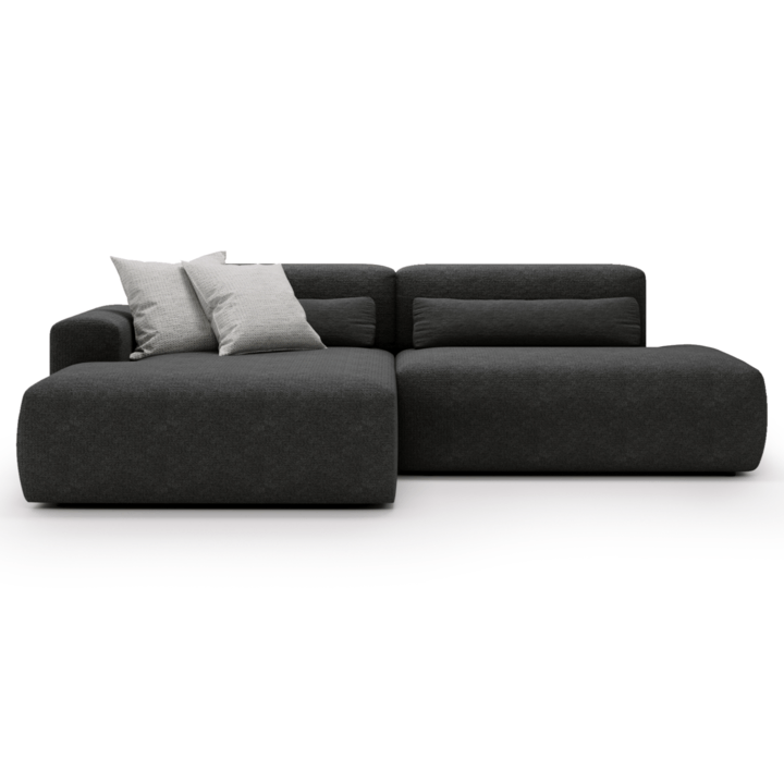 Sconto Sedací souprava REVE levá, černá