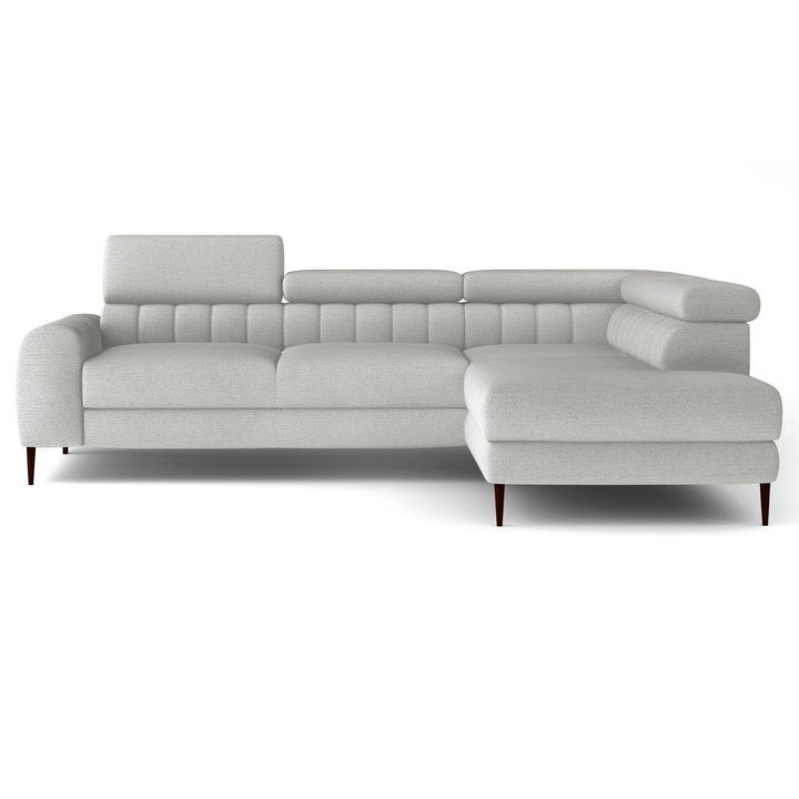 Sconto Sedací souprava REVO L pravá, světle šedá