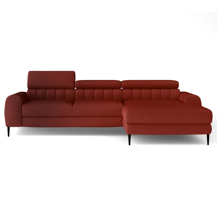 Sconto Sedací souprava REVO MINI pravá, vínová