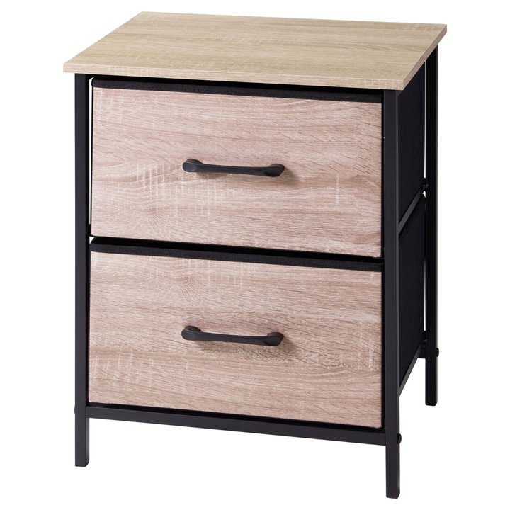 Odkládací stolek RICKY přírodní/černá 1