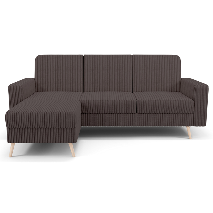 Sconto Sedací souprava RIGO levá, hnědá