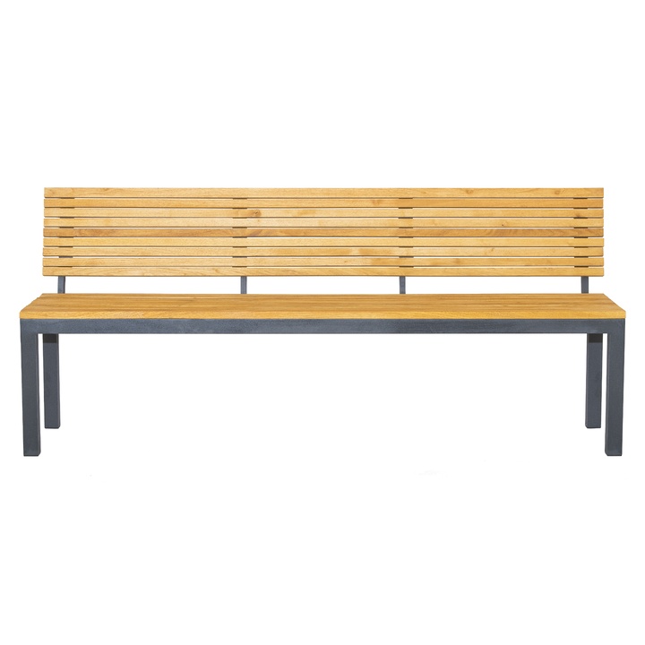 Sconto Lavice RIPPER antracitová/přírodní, šířka 180 cm