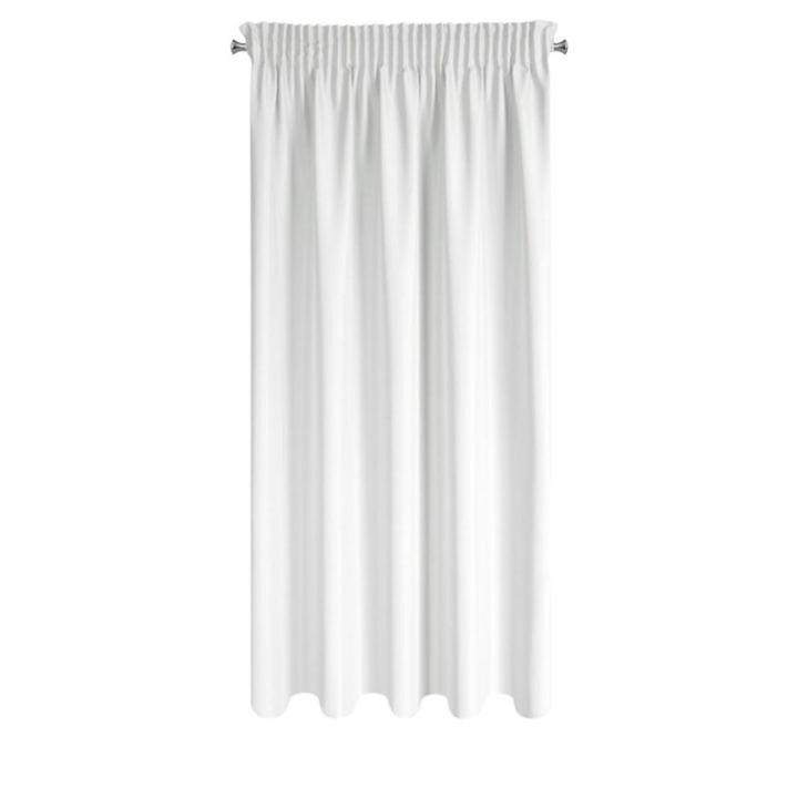 Sconto Závěs RITA 4 bílá, 140x175 cm