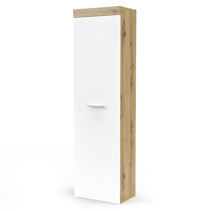 Sconto Předsíňová skříň ROAD 2 RD1 bílá/dub artisan