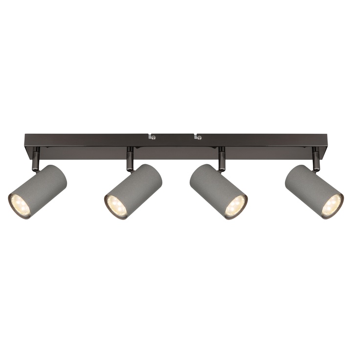 Sconto Bodové svítidlo ROBBY 4 černá/šedá