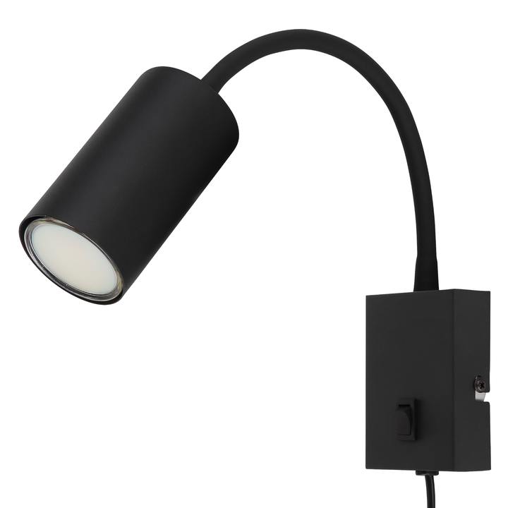 Sconto Nástěnné svítidlo ROBBY černá