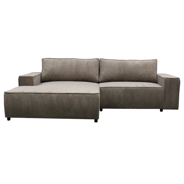 Sedací souprava RODA levá, světle hnědá 1