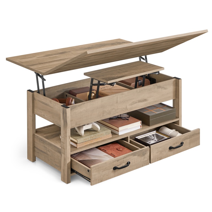 Konferenční stolek ROOM světle hnědá 1