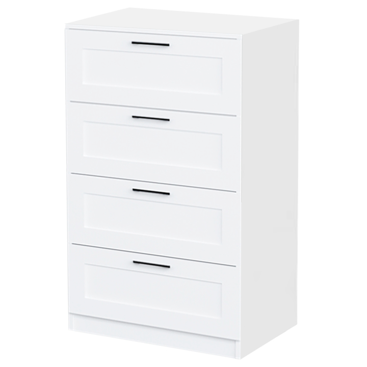 Sconto Komoda ROYAL 3 matná bílá