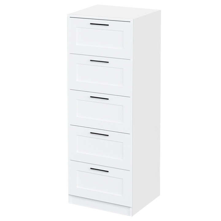 Sconto Komoda ROYAL 5 matná bílá