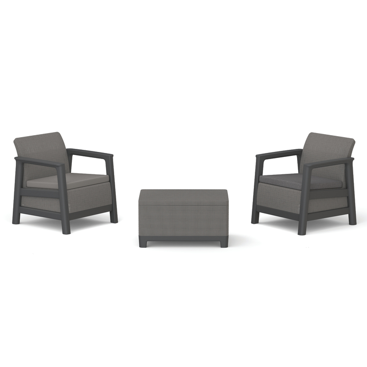 Zahradní sestava RYANA horská šedá/grafitová 1